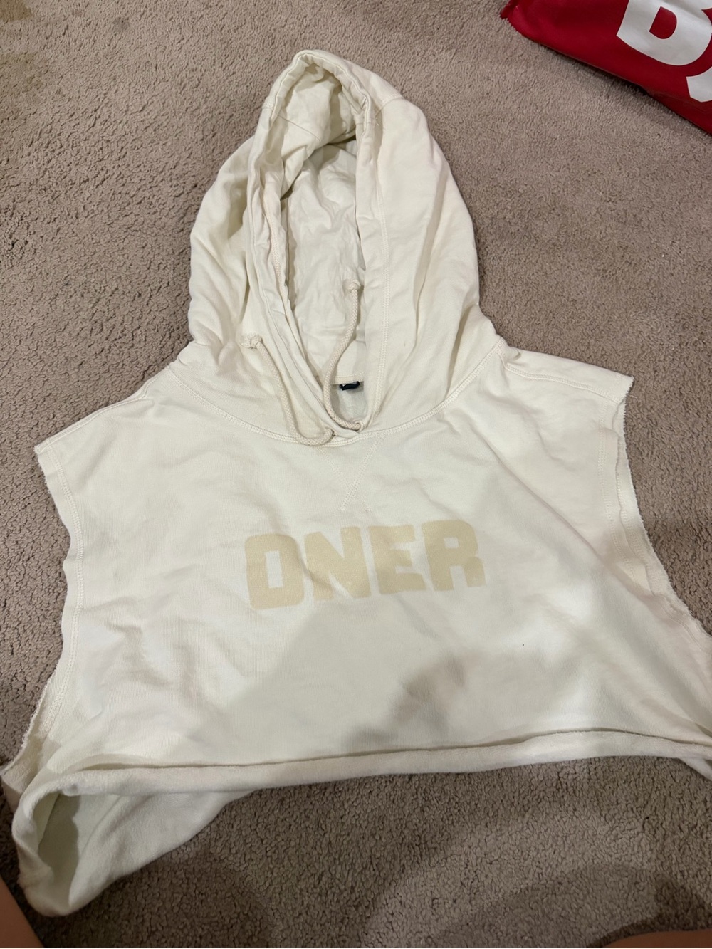 oner active cropped hoodie